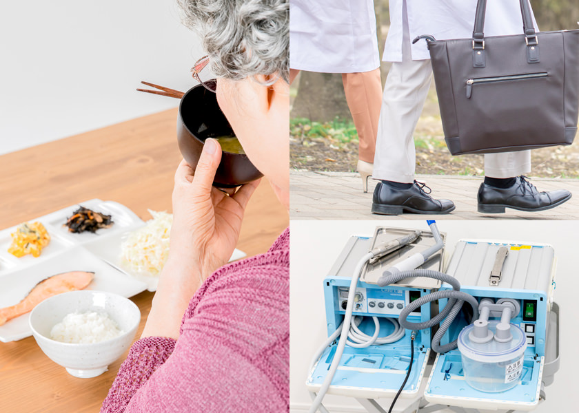 リハビリテーションから訪問診療にも幅広く対応