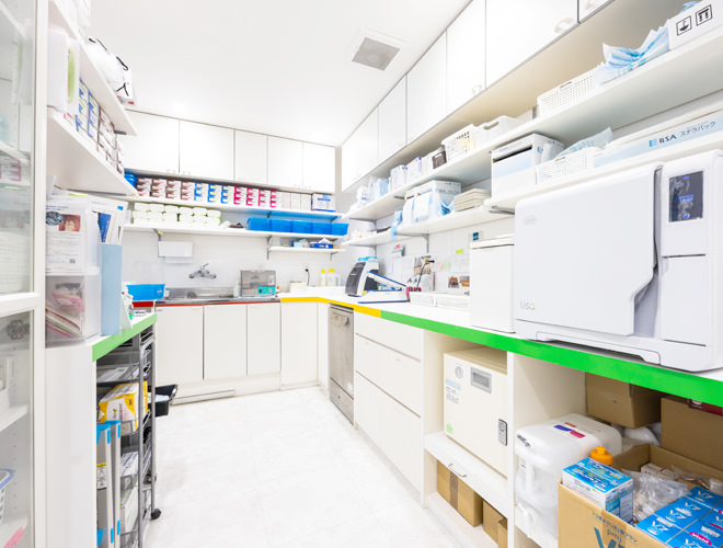 感染対策の専門資格を持つスタッフが在籍